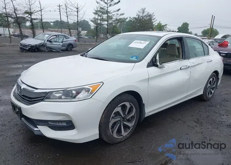 2016 Honda Accord Ex-L V-6 из США, поврежденный, VIN 1HGCR3F07GA002345